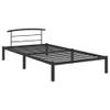 VidaXL 284656, Czarny, 100 cm, 2,1 m, 63 cm, 900 x 2000 mm, Podgląd zdjęcia produktu 1