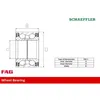 Fag Radlagersatz Vorderachse 713 6103 10 Produktbild-Vorschau 3