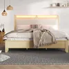 Sweiko Lit double en bois 160×200cm, Tête de lit avec Voir les images du produit 11