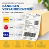 500 verzendetiketten, 20 x 11 cm (4x6 inch) – Zelfklevende Productafbeelding-voorbeeld 3