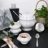 5tlg Set LEO Löwenkopf-Terrine mit & ohne Deckel 2L 0,25L Produktbild-Vorschau 3