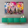 Figuren Street Art Wandbild Pop Art Leinwandbild abstrakt Produktbild-Vorschau 3