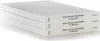 A stack of three white filters. Produktbild-Vorschau