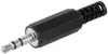 goobay Klinkenstecker 3,5 mm stereo Plastik mit Knickschutz Anteprima dell’immagine prodotto 1