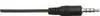 A close-up shot of a black audio jack with a silver tip. Anteprima dell’immagine prodotto