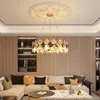 Lustre en cristal LED Vrygle 60 cm doré, luminaire de Voir les images du produit 5