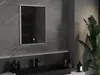 Mexen Erma kúpeľňové zrkadlo s podsvietením 50 x 70 cm, LED Náhľad obrázku produktu 2