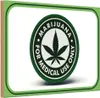 vianmo Holzschild 12x18 cm Marijuana for medical use only Produktbild-Vorschau 1