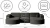 Kaiser Möbel Gartenmöbel Ecksofa,Couch ,Sofa U-Form Garten Produktbild-Vorschau 3