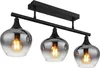 Globo Lighting|Deckenleuchte Metall schwarz matt, 3x E27 Produktbild-Vorschau 1