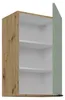 Küchen Hängeschrank 45 cm ARIA Aquamarin ultra matt + Eiche Produktbild-Vorschau 3