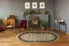 Teppich ROYAL ADR Oval modell 1745 Karamell beige 100x180 Produktbild-Vorschau 4