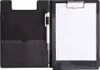 MAUL Schreibmappe A5 Hochformat Karton Folie schwarz Produktbild-Vorschau 3