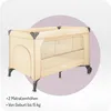 MoMi BELOVE PLUS – Babyreisebett mit Matratze, Spielbogen & Produktbild-Vorschau 2