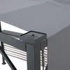 Sunjoy Stoff Whirlpool Pergola / Pavillon 3x3 Titov - 270cm Produktbild-Vorschau 5