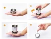 Tazza pieghevole in acciaio inossidabile da 250 ml, Anteprima dell’immagine prodotto 8
