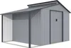 Abri de jardin métal avec pergola "Madras" - 9.12 m² - 257 Voir les images du produit 1