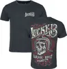 Lucky 13 T-Shirt Herren Skull Built schwarz L Produktbild-Vorschau 1