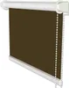 Interdeco Klemmfix Seitenzugrollo, Thermorollo Braun Produktbild-Vorschau 1
