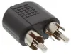 InLine Audio Adapter, 3,5mm Klinke Buchse Stereo an 2x Produktbild-Vorschau 1