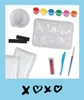 LENA Gipsgießen Glitter Schmetterlinge Glitzer Magnete Produktbild-Vorschau 2