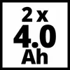 Einhell Akku Doppelpack 18 V / 4,0 Ah PXC-Twinpack CB 2 Produktbild-Vorschau 6