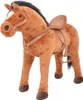vidaXL Peluche Cheval debout Peluche brune Voir les images du produit 7