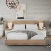 Nachtkastje Vicco Betti Wit/Sonoma Set van 2, Model 41546 Productafbeelding-voorbeeld 4