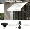 Tenda da sole a morsetto, tenda da balcone senza forature, Anteprima dell’immagine prodotto 5