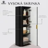 RODAN | Kúpeľňová Skrinka - 139 CM - Čierny Matný - MDF - Náhľad obrázku produktu 3