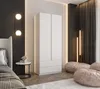 Šatní skříň bílá 70 cm – skříň s otočnými dveřmi 190x70x48 Náhled obrázku produktu 1
