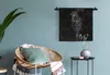 MuchoWow® Wandteppich Wandbehang Goldener Papagei auf einem Produktbild-Vorschau 4