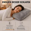 2er Set Nackenkissen Bezug 40–45 x 60–65 cm – Cashmere Produktbild-Vorschau 12
