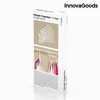 The product is a hanger organizer for 40 garments, shown on its packaging. The packaging features an illustration of the organizer and some garments hanging from it. The brand logo 'InnovaGoods' is visible. Podgląd zdjęcia produktu