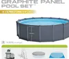INTEX Frame Pool - Set Graphit Ø 478 x 124 cm, Farbe: Produktbild-Vorschau 11