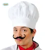 Koch Chef Hut Weiß Karneval Kostüm Zubehör Küche Chefkoch Produktbild-Vorschau 2