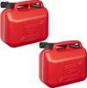 2er Set Kraftstoffkanister 10L Kunststoff rot UN- Produktbild-Vorschau 1