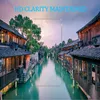 A scenic view of a canal lined with traditional buildings, overlaid with a transparent representation of a phone screen protector. Produktbild-Vorschau