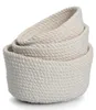 Lot de paniers de rangement en coton de différentes Voir les images du produit 10