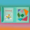 Aga Detské magnetické 3D puzzle - Tangram bloky Náhľad obrázku produktu 22