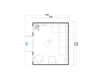 Gartenhaus Outdoor Life Sicily 1 inkl. Fußboden 430 x 440 Produktbild-Vorschau 3