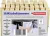 Drewniane kołki do ubrań 50 szt. Podgląd zdjęcia produktu 1