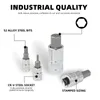 CCLIFE 13tlg Sechskant steckschluesselsatz Metric 2mm-14mm Produktbild-Vorschau 2