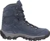 A side view of a blue winter boot. Voir les images du produit