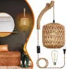 Vintage Hängelampe mit Stecker und Dimmbar Schalter, für Produktbild-Vorschau 1