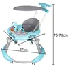 4 in1 Baby Lauflernhilfe,Lauflernwagen Klappbar mit Musik Produktbild-Vorschau 7