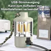 Campinglampen, wiederaufladbare Zeltlampe, tragbare Produktbild-Vorschau 3