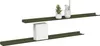 Maison Exclusive - Schwebendes Regal 2 pcs Olive Grün 100 x Produktbild-Vorschau 3