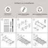 Bett 90 x 200 cm, Bettgestell Metall mit Kopfteil, Produktbild-Vorschau 6