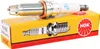 A spark plug and its packaging are shown against a white background. Produktbild-Vorschau